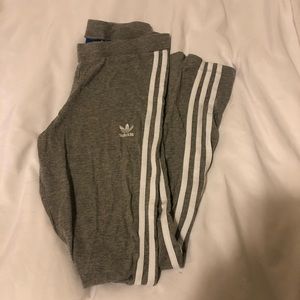 Grey adidas leggings